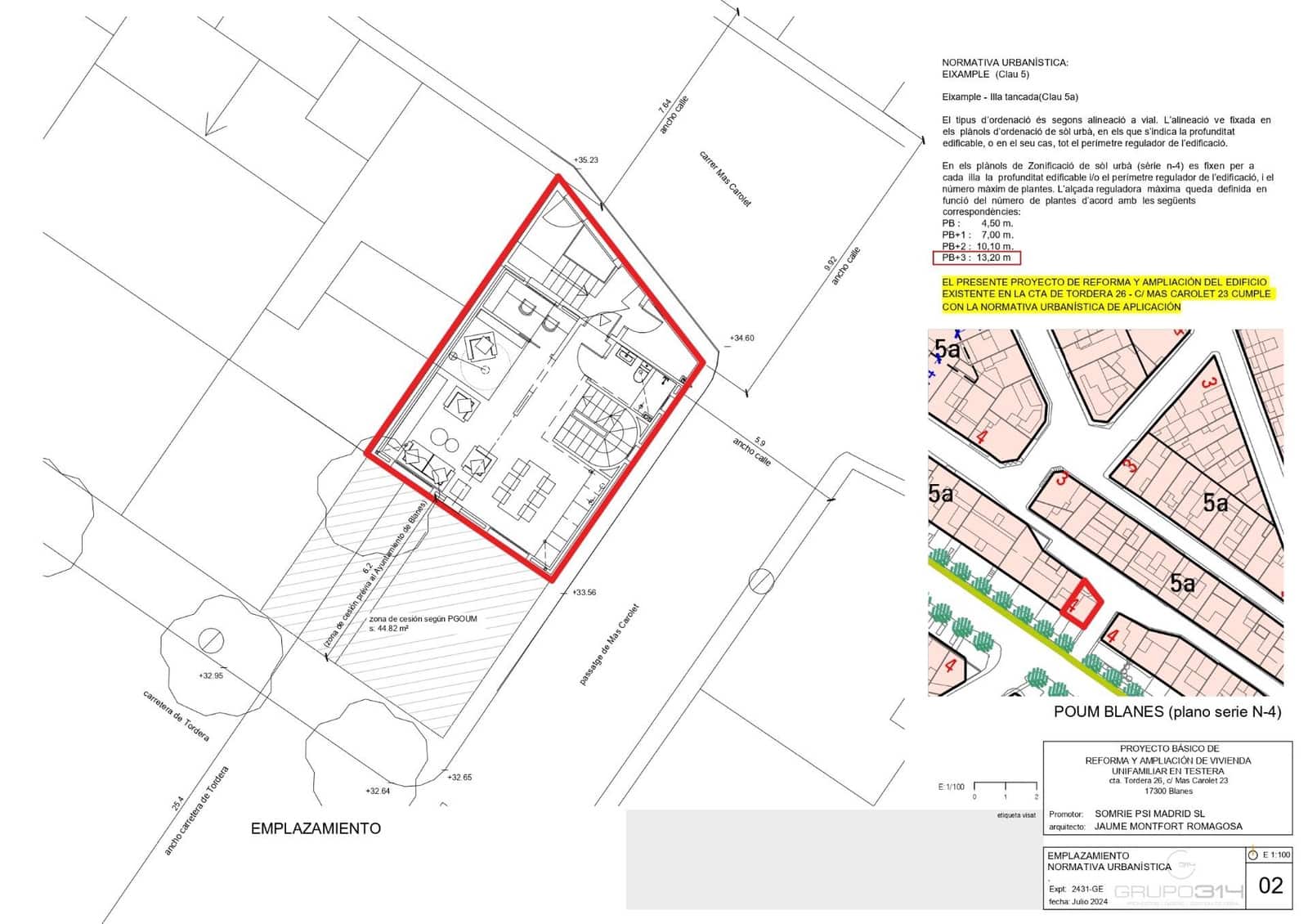 4 soveværelse Villa til salg i Blanes - € 398.000 (Ref: 9003120)