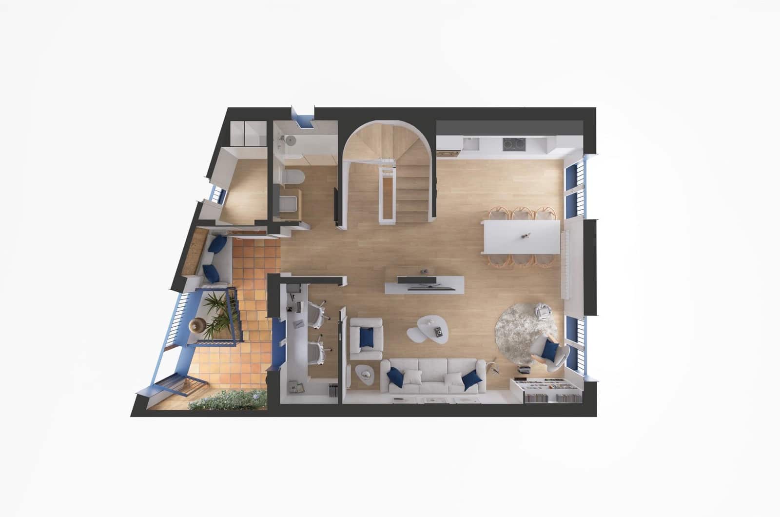 4 sovrum Villa till salu i Blanes - 398 000 € (Ref: 9003120)