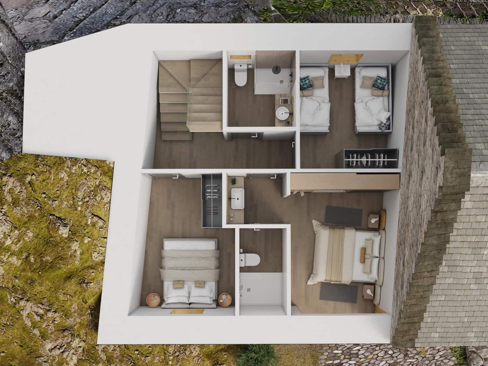 3 makuuhuone Huvila myytävänä paikassa Bausen - 339 000 € (Ref: 9344873)