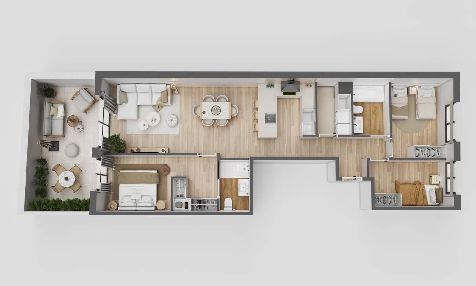 3 camera da letto Appartamento in vendita in Granollers con garage - 290.000 € (Rif: 9433640)