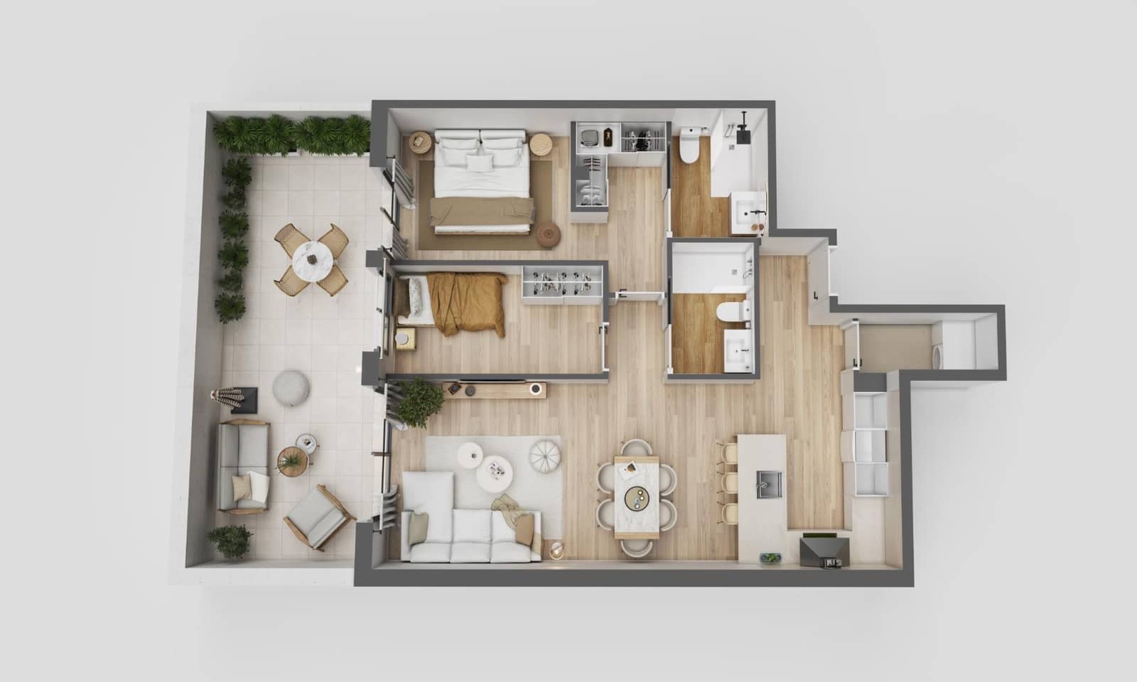 2 quarto Apartamento para venda em Granollers com garagem - 265 000 € (Ref: 9433641)