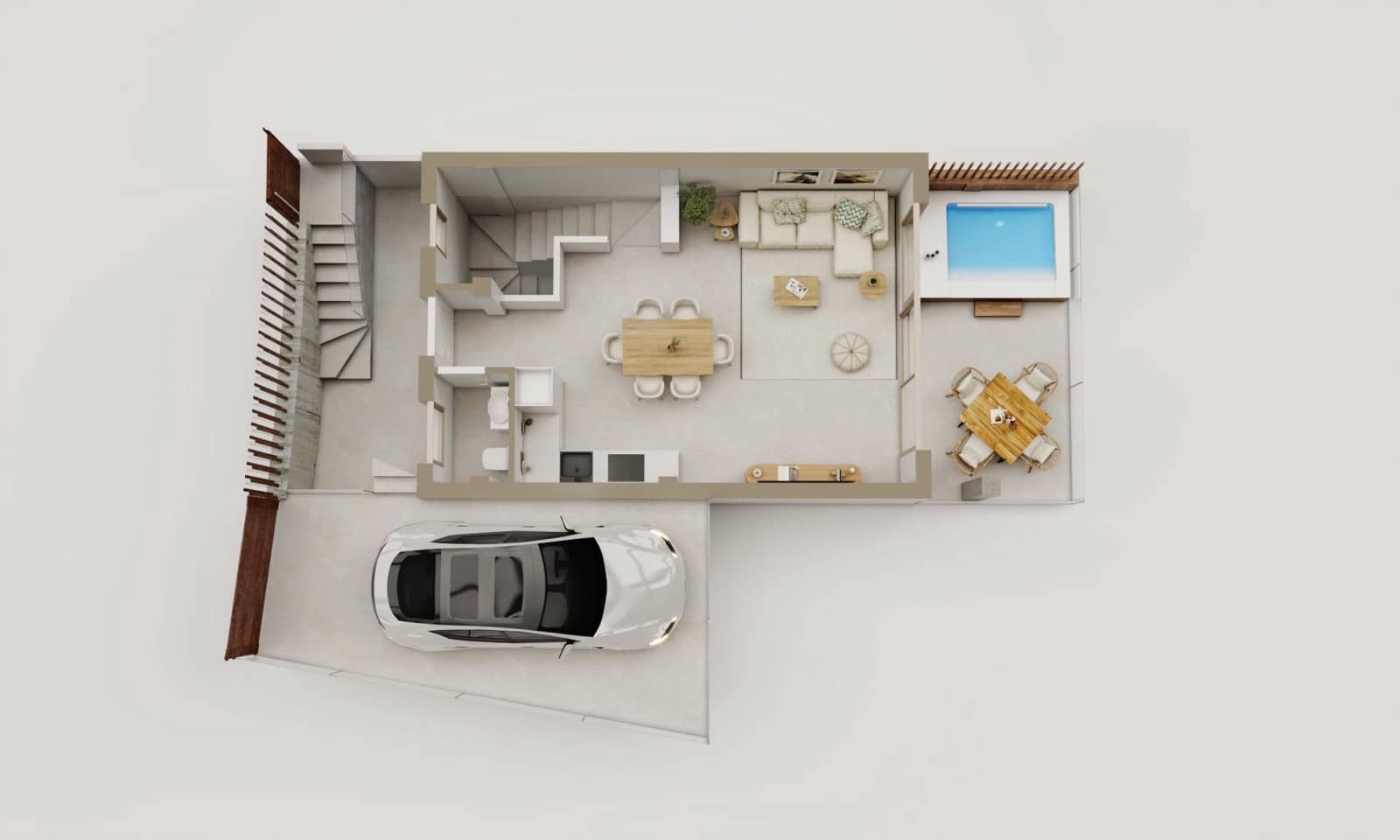 4 slaapkamer Halfvrijstaande villa te koop in Cotobro met zwembad - € 543.768 (Ref: 9605077)