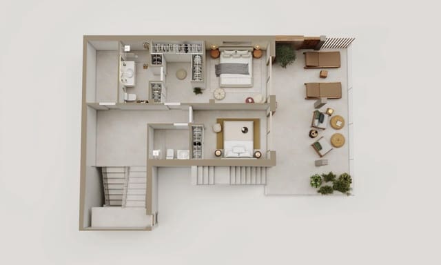 3 chambre Penthouse à vendre à Cotobro, Almuñécar avec piscine garage - 499 288 € (Ref: 9605079)