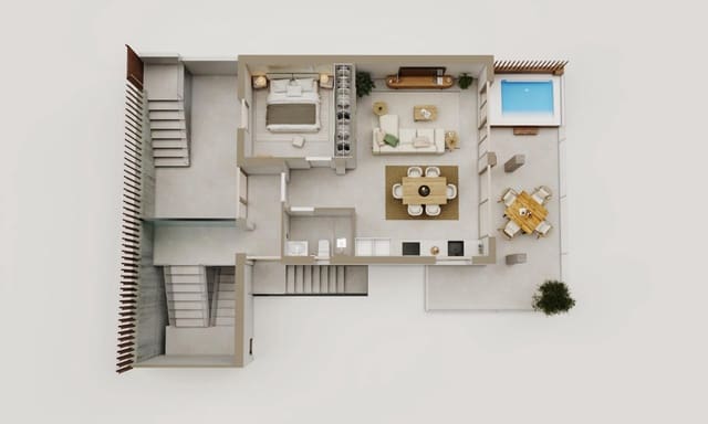 3 chambre Penthouse à vendre à Cotobro, Almuñécar avec piscine garage - 499 288 € (Ref: 9605079)