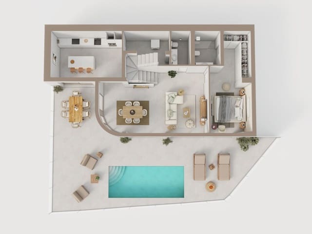 3 soveværelse Villa til salg i Cotobro, Almuñécar med swimmingpool garage - € 1.106.440 (Ref: 9759065)