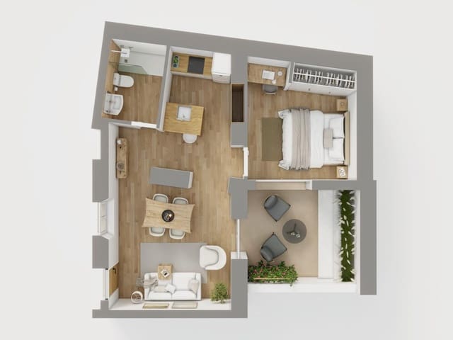 1 bedroom Flat for sale in Sanlúcar de Barrameda - € 149,000 (Ref: 9896418)