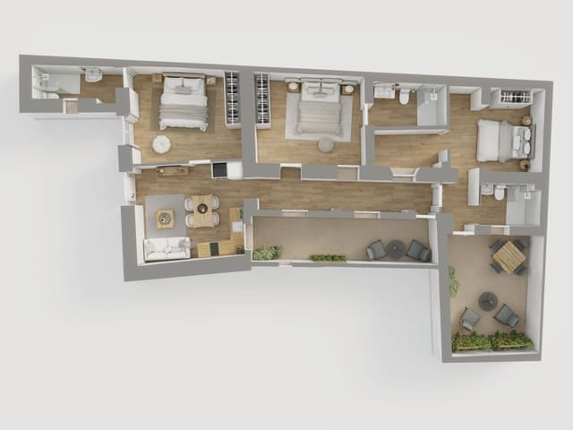 3 soveværelse Lejlighed til salg i Chiclana de la Frontera - € 250.000 (Ref: 9975517)