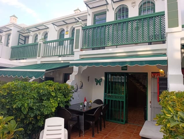 1 makuuhuone Huoneisto vuokrattavana paikassa Maspalomas, San Bartolomé de Tirajana mukana uima-altaan - 1 200 € (Ref: 10035693)
