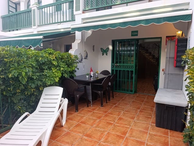 1 makuuhuone Huoneisto vuokrattavana paikassa Maspalomas, San Bartolomé de Tirajana mukana uima-altaan - 1 200 € (Ref: 10035693)