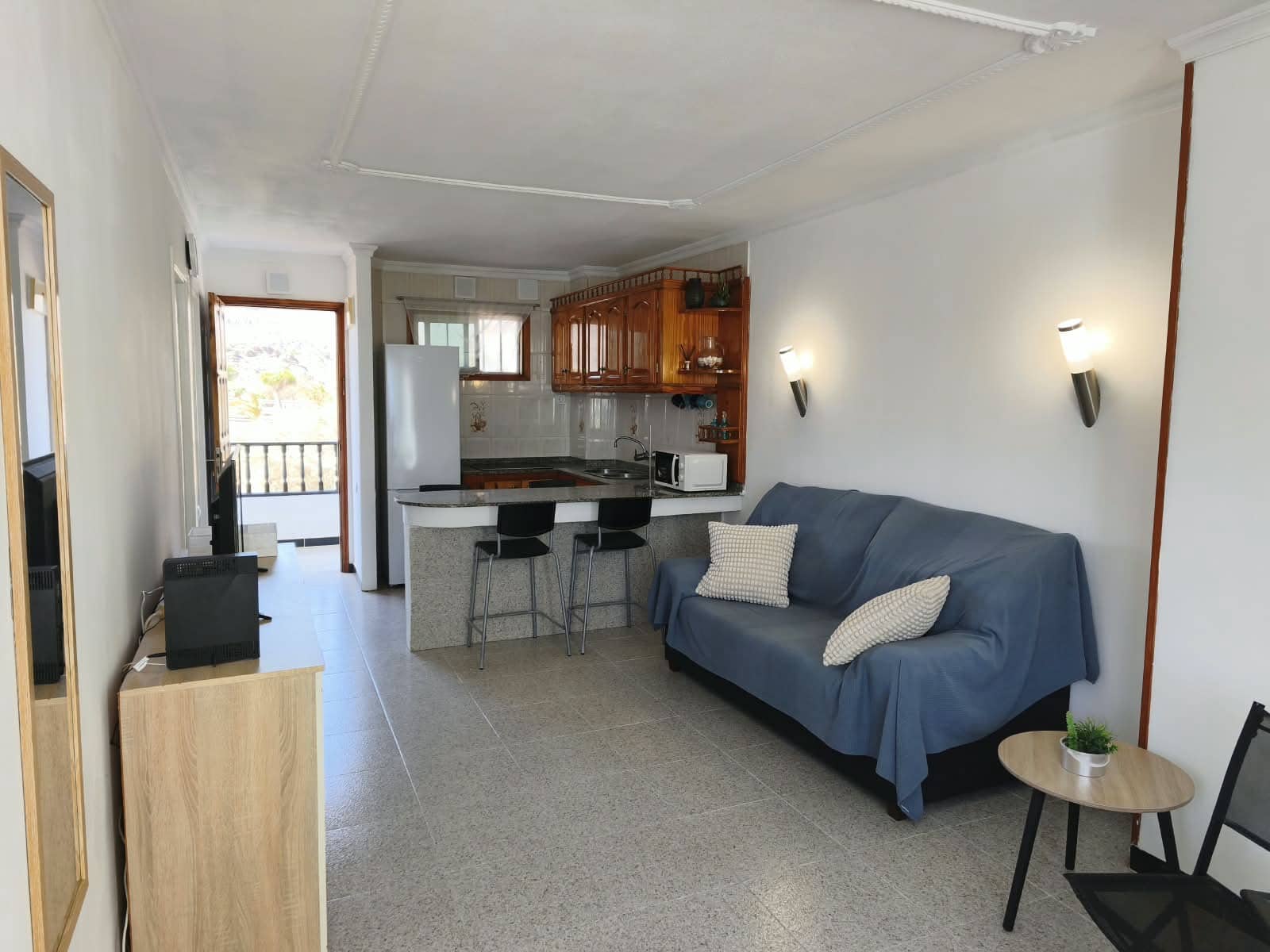 2 sovrum Strandlägenhet att hyra i Playa del Aguila med pool - 900 € (Ref: 10133814)