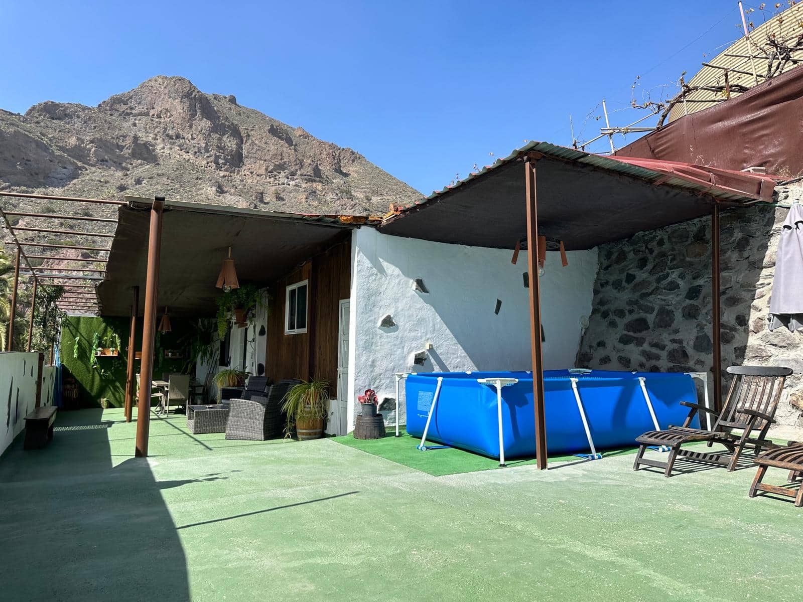 1 bedroom Finca/Country House for rent in San Bartolome de Tirajana with pool - € 800 (Ref: 10159996)
