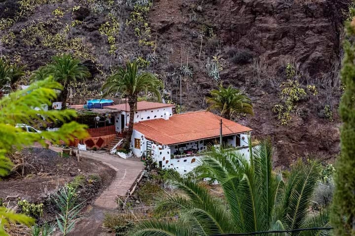 2 quarto Quinta/Casa Rural para arrendar em San Bartolome de Tirajana com piscina garagem - 1 100 € (Ref: 9240652)