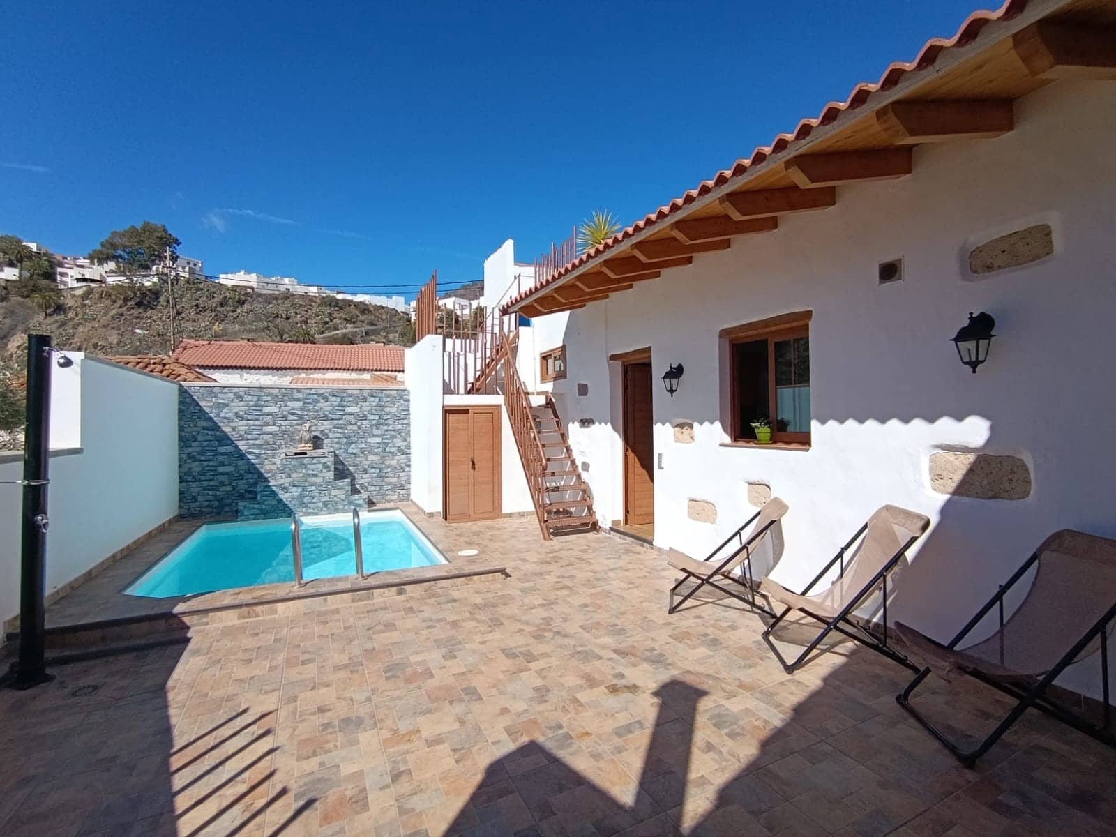 2 makuuhuone Maalaistalo vuokrattavana paikassa San Bartolome de Tirajana mukana uima-altaan - 1 100 € (Ref: 9402545)