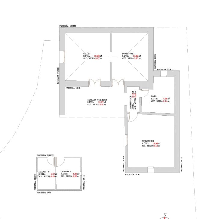 Finca/Maison de Campagne de 1 chambre à louer à Santa Lucia de Tirajana - 950 € (Ref: 9981323)