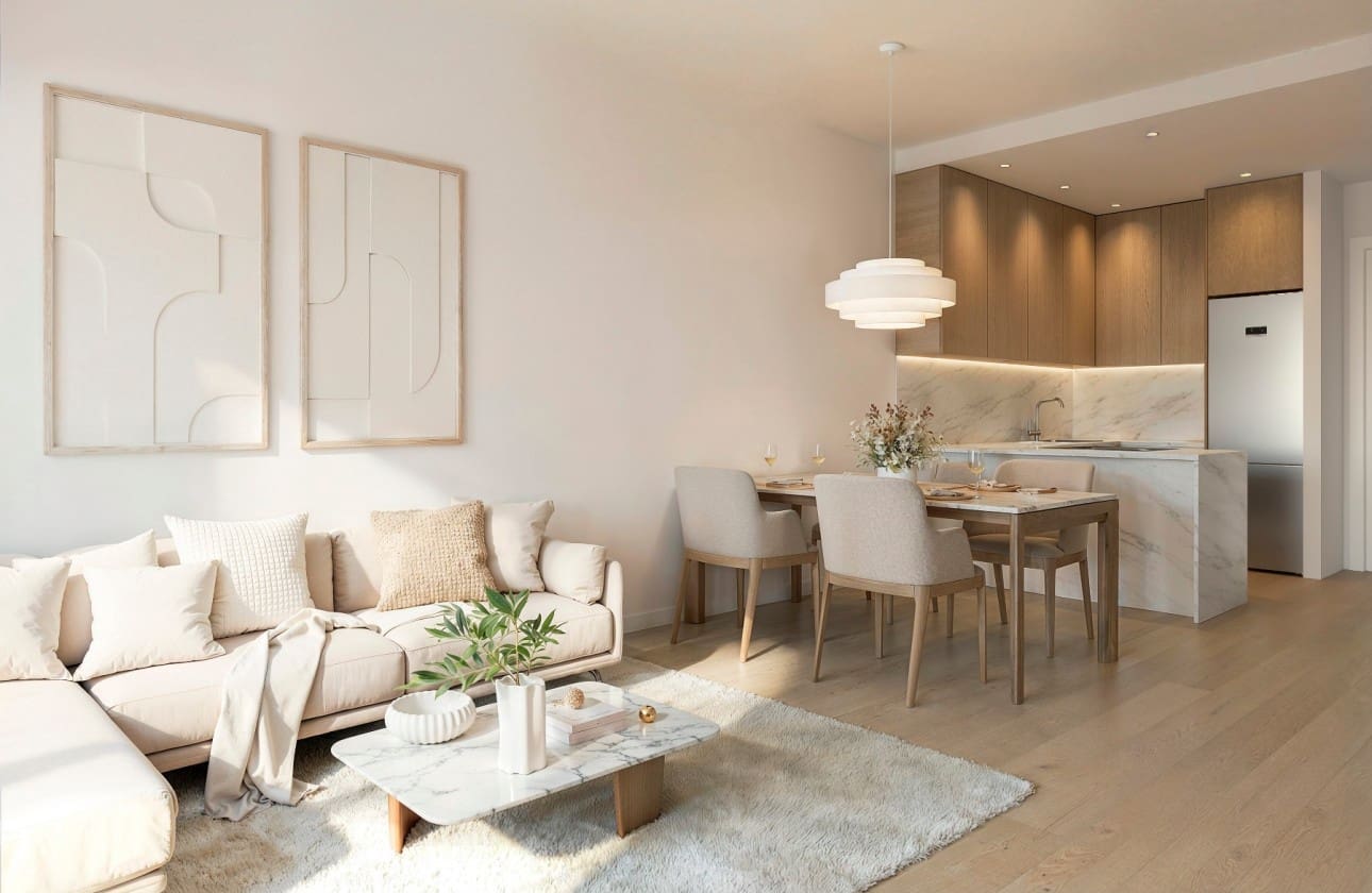 2 chambre Appartement à vendre à Finestrat avec piscine - 395 000 € (Ref: 10016951)