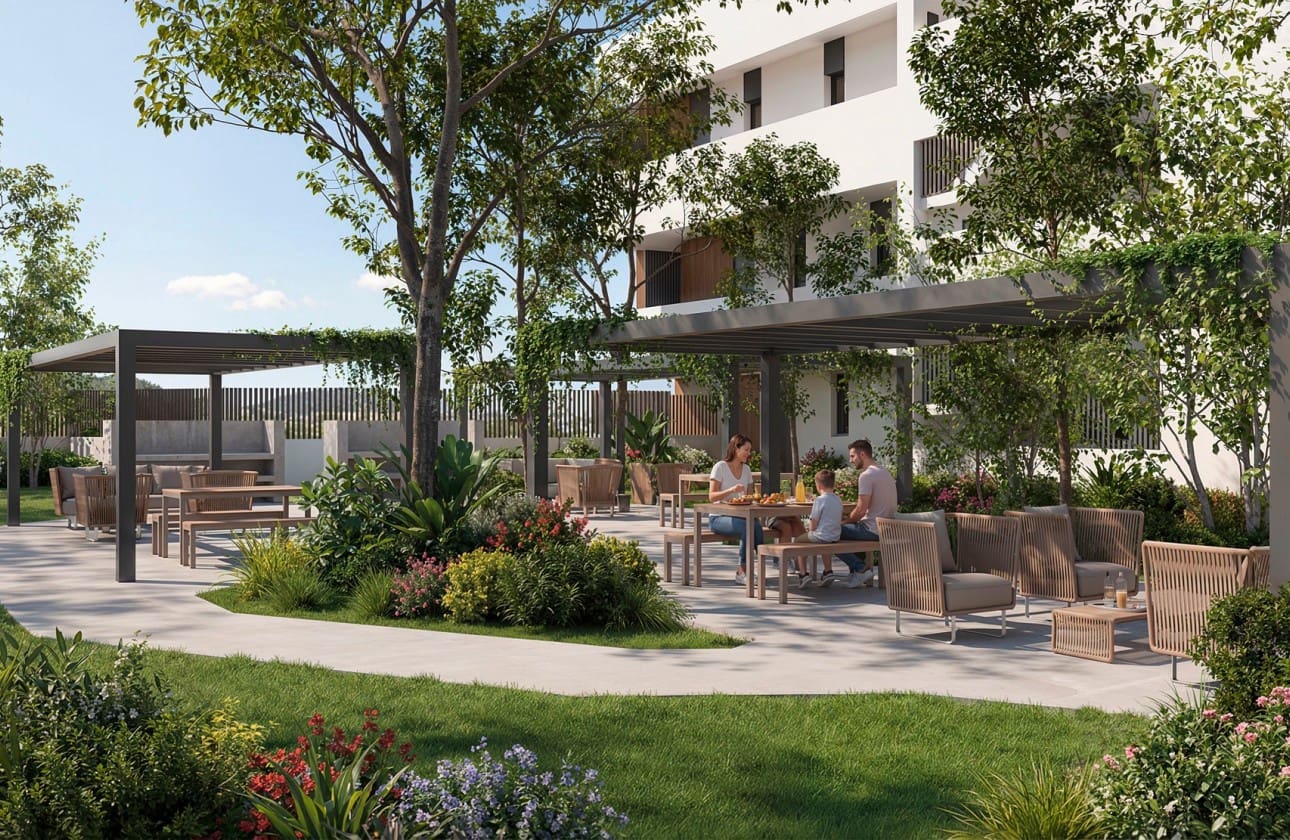 2 chambre Appartement à vendre à Finestrat avec piscine - 395 000 € (Ref: 10016951)