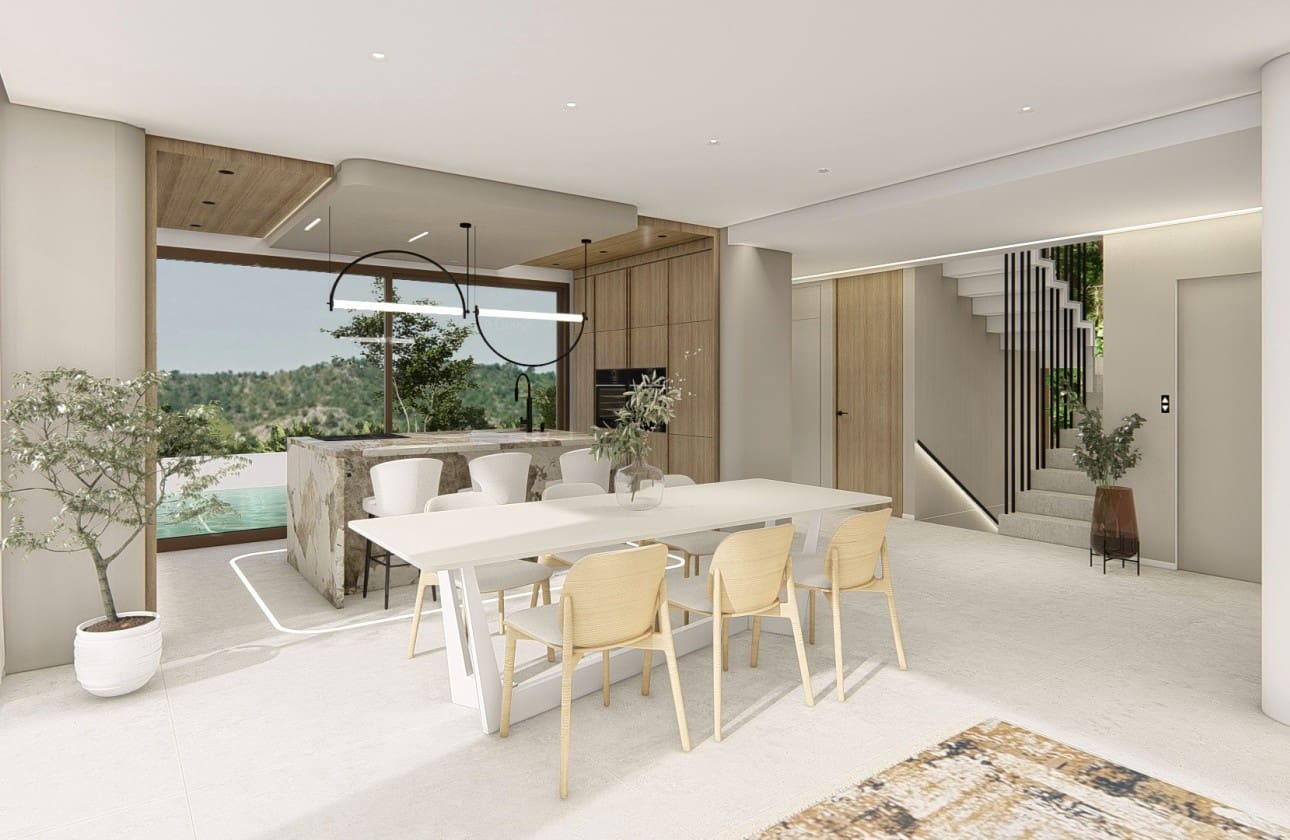 3 bedroom Villa for sale in Finestrat with pool garage - € 995,000 (Ref: 8841797)