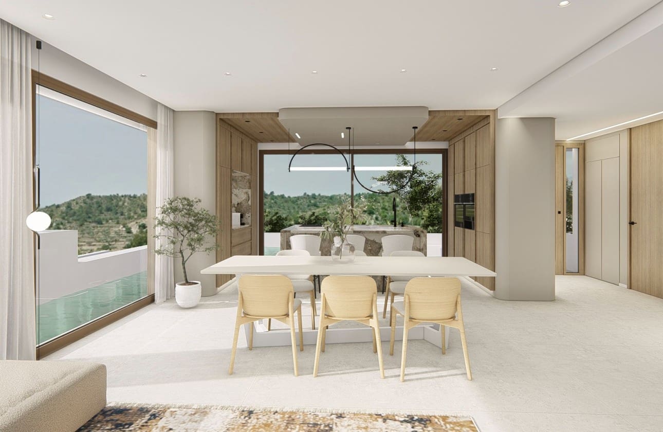 3 bedroom Villa for sale in Finestrat with pool garage - € 995,000 (Ref: 8841797)