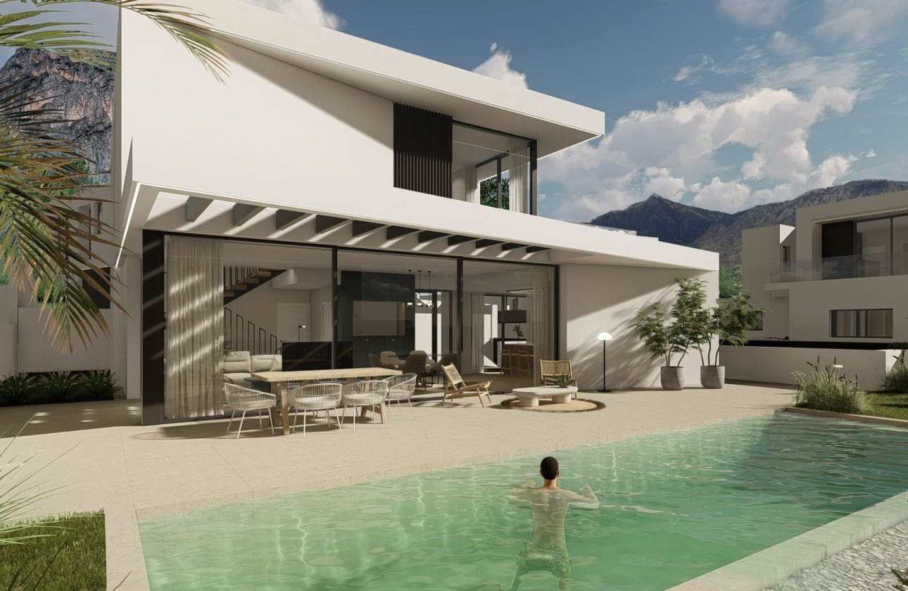 3 Zimmer Villa zu verkaufen in Polop mit Pool Garage - 730.000 € (Ref: 8864268)