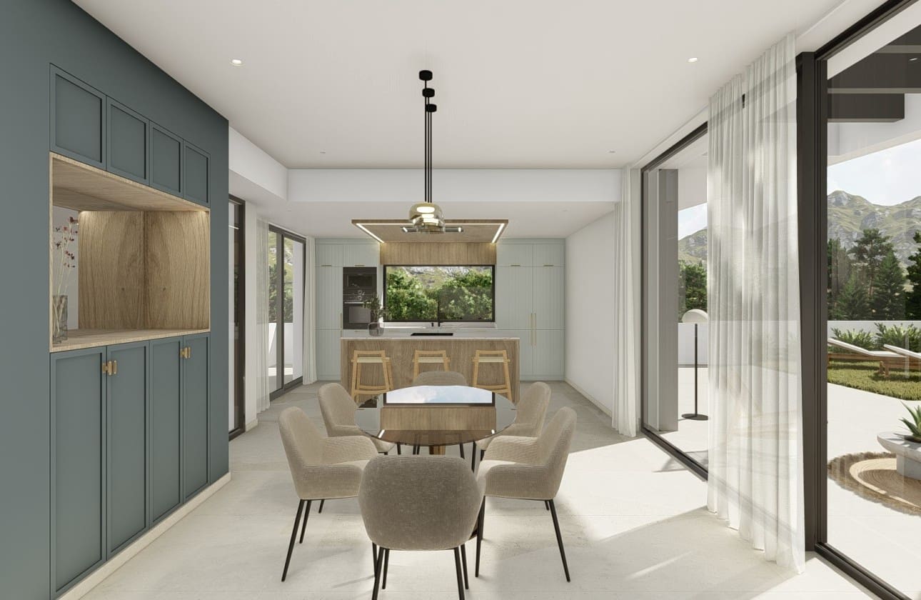 3 Zimmer Villa zu verkaufen in Polop mit Pool Garage - 730.000 € (Ref: 8864268)