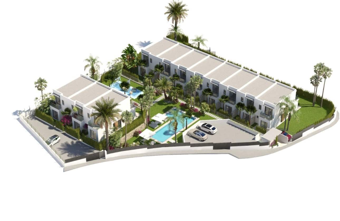 3 sypialnia Dom na sprzedaż w Finestrat z basenem garażem - 495 000 € (Ref: 8873846)