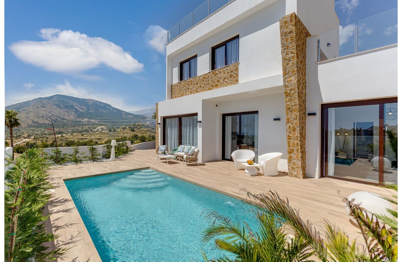 3 slaapkamer Villa te koop in Finestrat met zwembad - € 640.000 (Ref: 9060476)