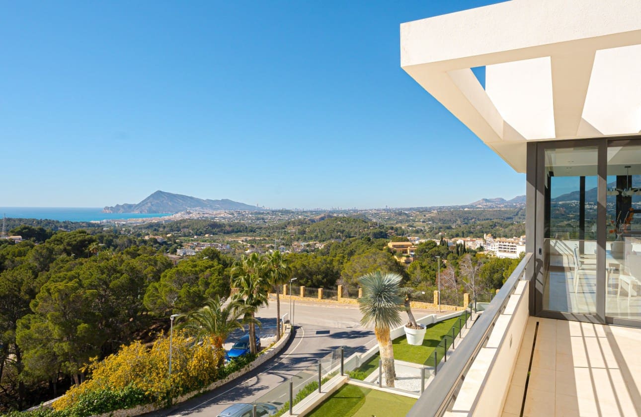 6 Zimmer Villa zu verkaufen in Altea mit Pool Garage - 2.875.000 € (Ref: 9064816)