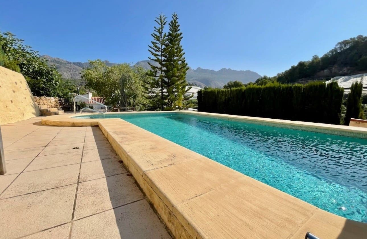 2 soverom Villa til salgs i Altea la Vella med svømmebasseng garasje - € 375 000 (Ref: 9371523)