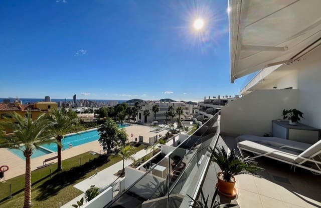 Ático de 3 habitaciones en Golf Bahía, Finestrat en venta con piscina garaje - 550.000 € (Ref: 9800965)