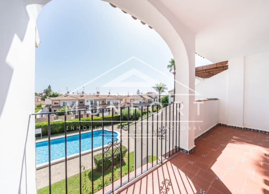 1 slaapkamer Appartement voor vakantieverhuur in Santiago de la Ribera met zwembad - € 780 (Ref: 10024611)