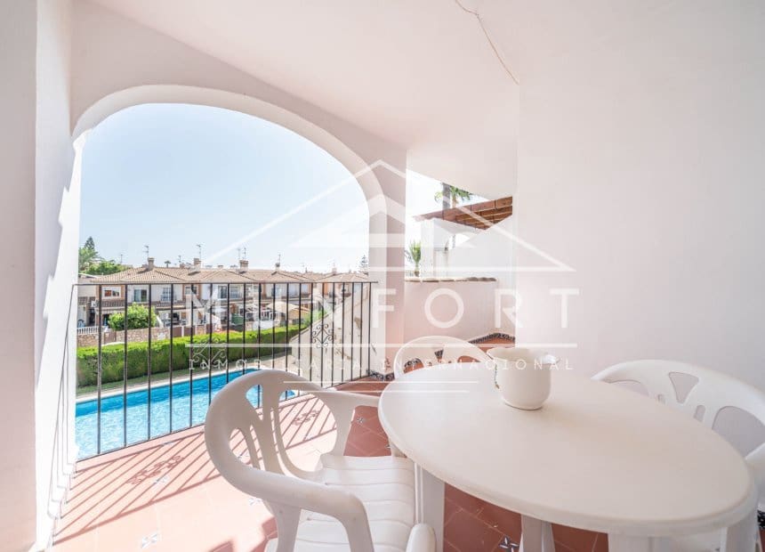 1 slaapkamer Appartement voor vakantieverhuur in Santiago de la Ribera met zwembad - € 780 (Ref: 10024611)