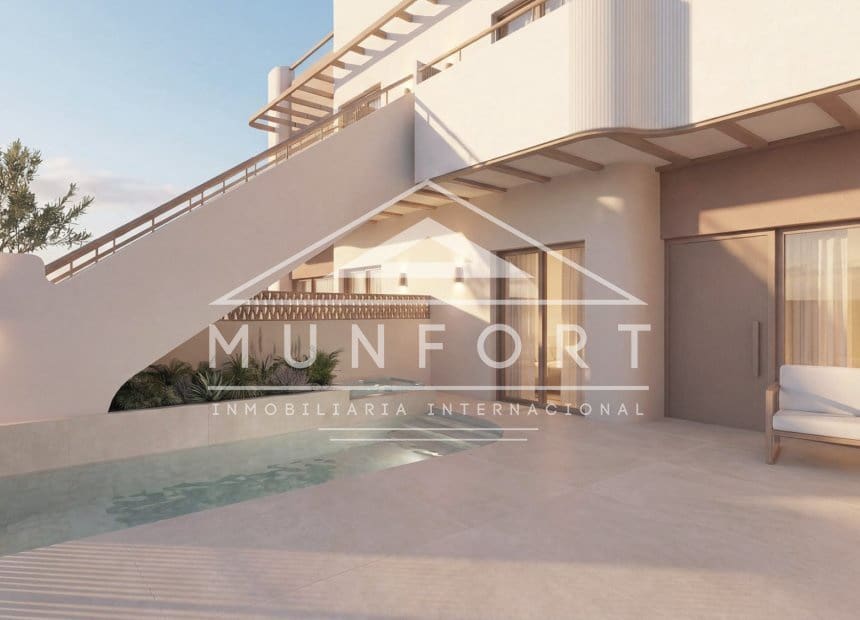 2 soveværelse Bungalow til salg i Pilar de la Horadada med swimmingpool - € 274.900 (Ref: 10026507)