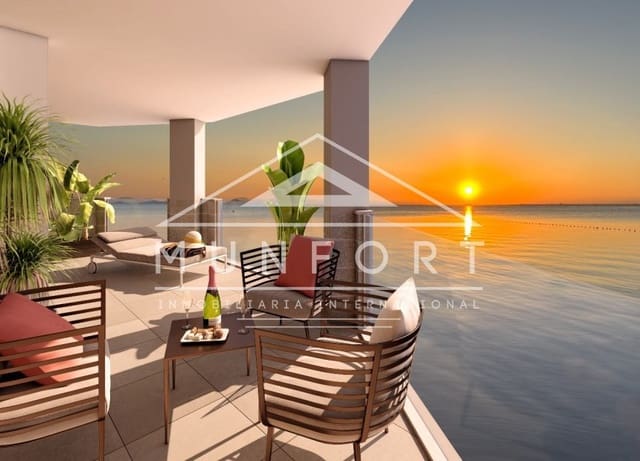 Apartamento de 3 habitaciones en La Manga del Mar Menor en venta con piscina - 385.000 € (Ref: 10029611)