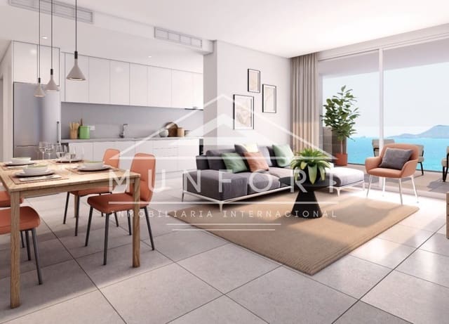 Apartamento de 3 habitaciones en La Manga del Mar Menor en venta con piscina - 385.000 € (Ref: 10029611)
