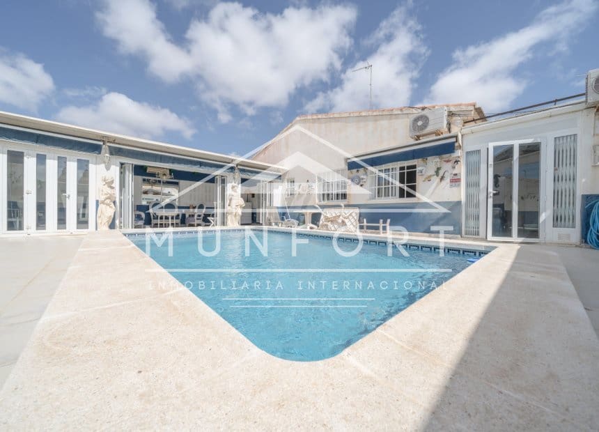 3 Zimmer Reihenhaus zu verkaufen in Santiago de la Ribera mit Pool - 339.000 € (Ref: 10029780)