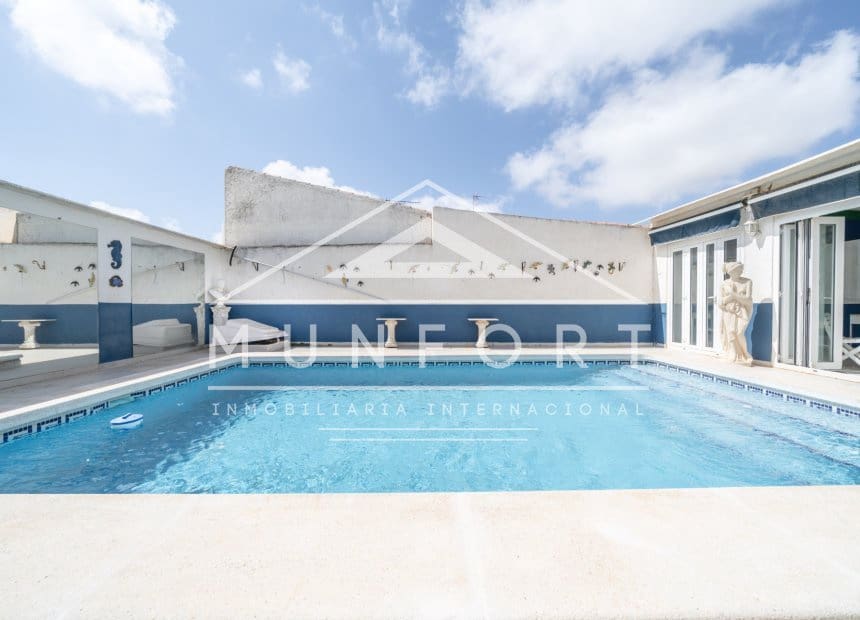 3 Zimmer Reihenhaus zu verkaufen in Santiago de la Ribera mit Pool - 339.000 € (Ref: 10029780)