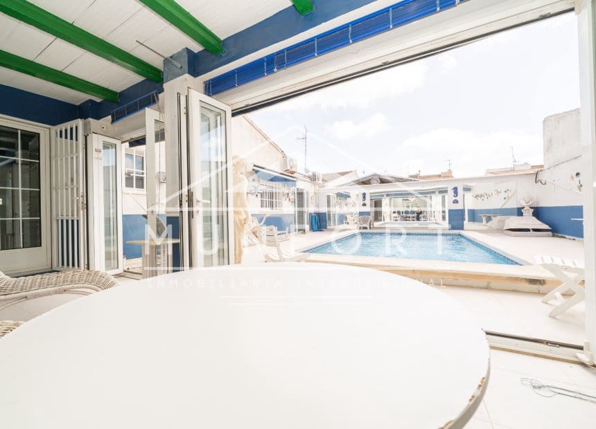 3 Zimmer Reihenhaus zu verkaufen in Santiago de la Ribera mit Pool - 339.000 € (Ref: 10029780)