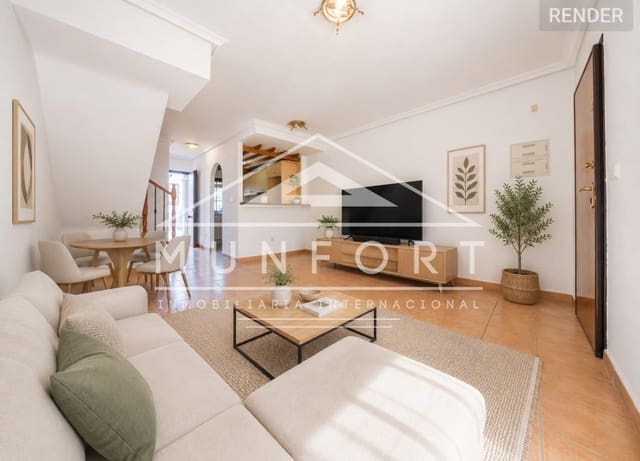 2 sovrum Radhus till salu i Roda, San Javier med pool - 189 000 € (Ref: 10048460)