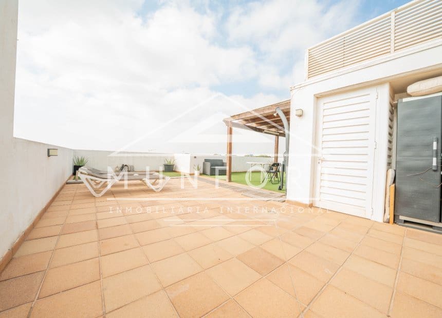 2 bedroom Penthouse for sale in Santiago de la Ribera with pool - € 229,900 (Ref: 10082021)