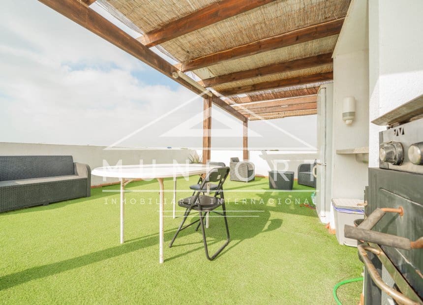 2 bedroom Penthouse for sale in Santiago de la Ribera with pool - € 229,900 (Ref: 10082021)