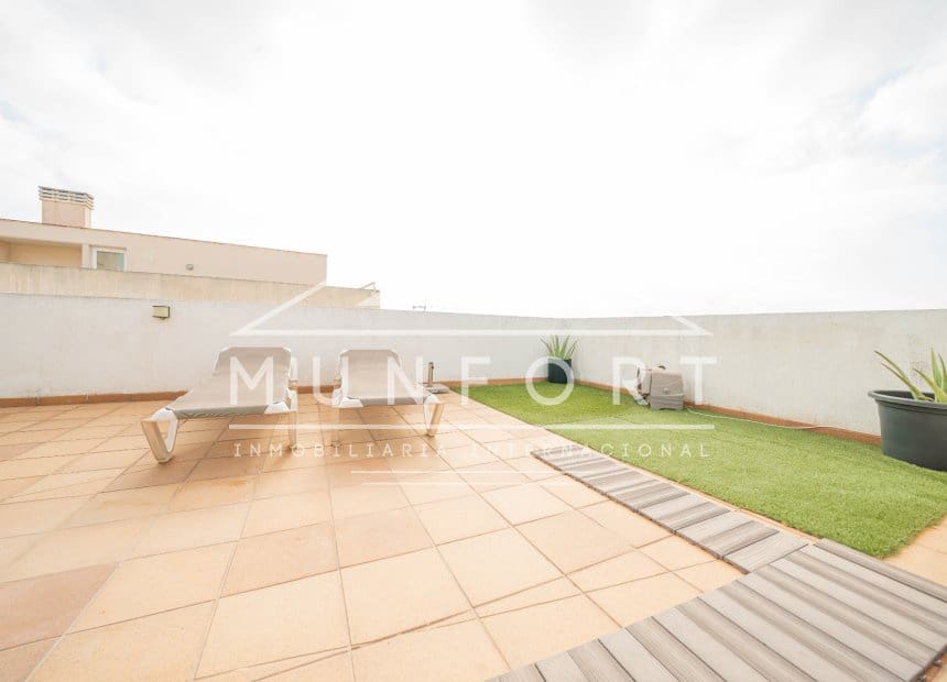 2 bedroom Penthouse for sale in Santiago de la Ribera with pool - € 229,900 (Ref: 10082021)