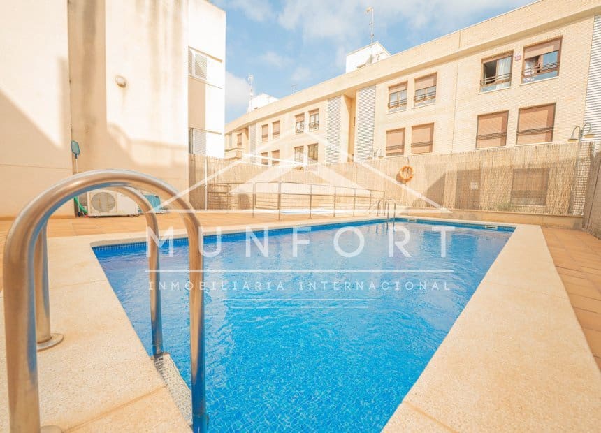 2 bedroom Penthouse for sale in Santiago de la Ribera with pool - € 229,900 (Ref: 10082021)
