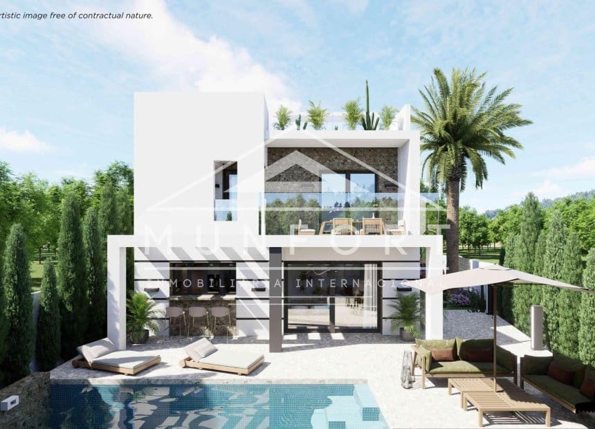 3 soverom Villa til salgs i Los Alcazares med svømmebasseng garasje - € 669 500 (Ref: 10093835)