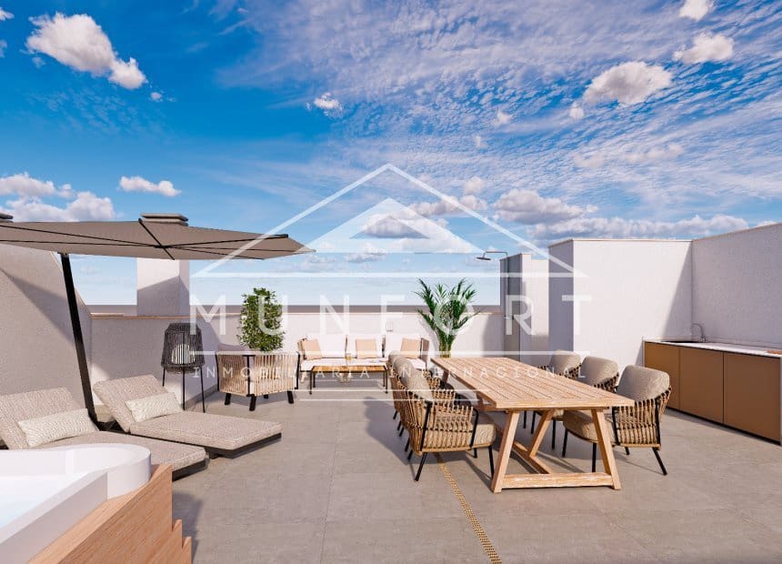 3 sypialnia Bungalow na sprzedaż w El Mojon z basenem garażem - 364 000 € (Ref: 10120911)