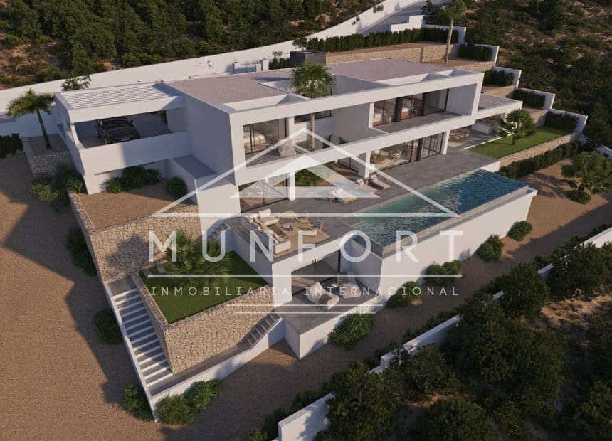 4 soverom Villa til salgs i Benissa med svømmebasseng garasje - € 3 410 000 (Ref: 10145190)