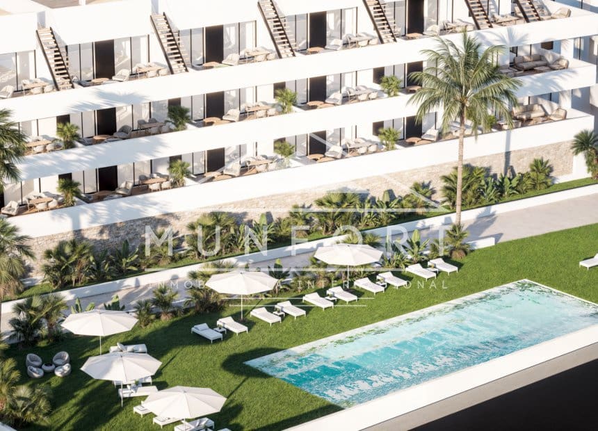 2 bedroom Apartment for sale in Finestrat with pool - € 352,900 (Ref: 10155891)