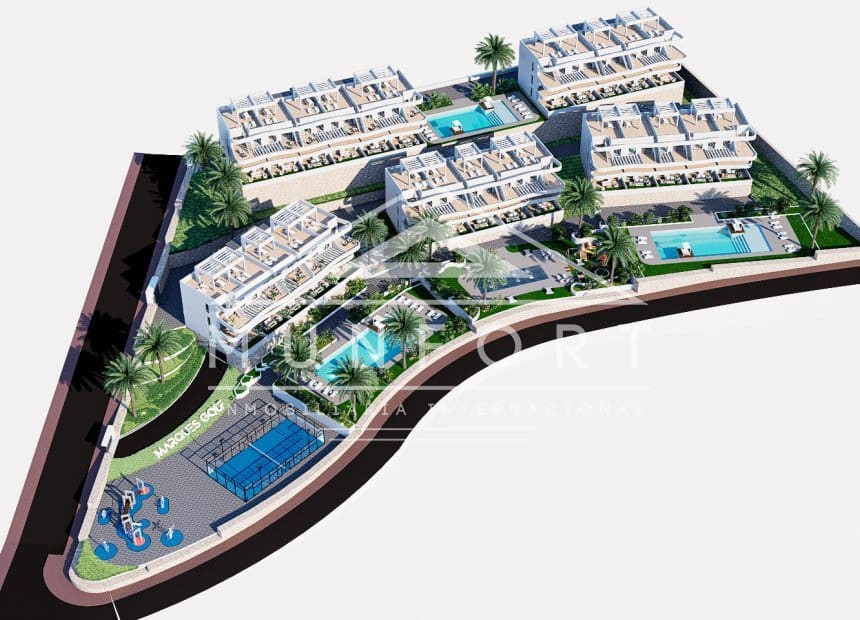 2 chambre Penthouse à vendre à Finestrat avec piscine - 442 900 € (Ref: 10155892)