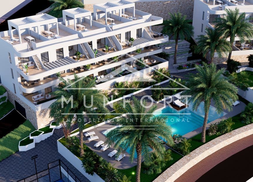 2 chambre Penthouse à vendre à Finestrat avec piscine - 442 900 € (Ref: 10155892)