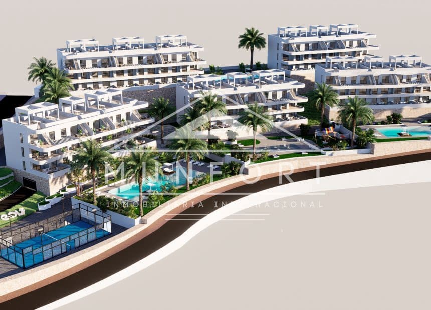 2 bedroom Apartment for sale in Finestrat with pool - € 392,900 (Ref: 10155893)