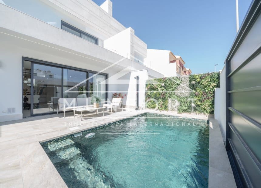 Chalet de 3 habitaciones en San Pedro del Pinatar en venta con piscina garaje - 489.000 € (Ref: 10160109)